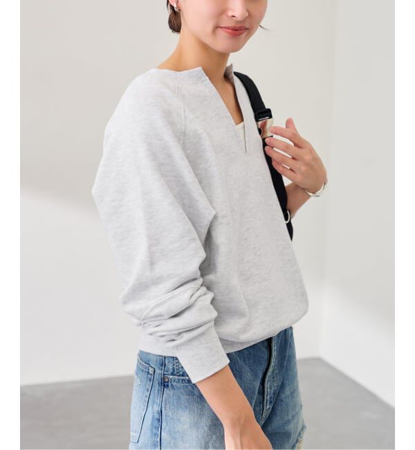 FRAMeWORK「≪予約≫Butter Terry キーネックスウェット」|スウェット・ジャージ|