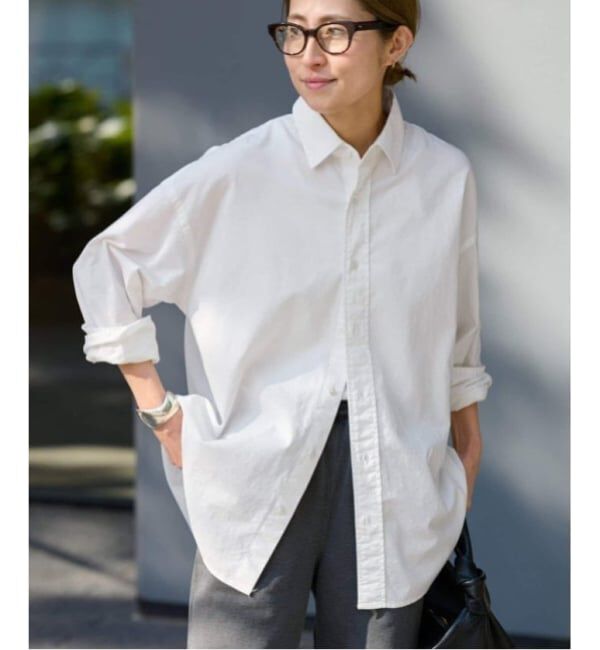 FRAMeWORK「≪追加予約≫コットンレギュラーカラーシャツ」|シャツ・ブラウス|