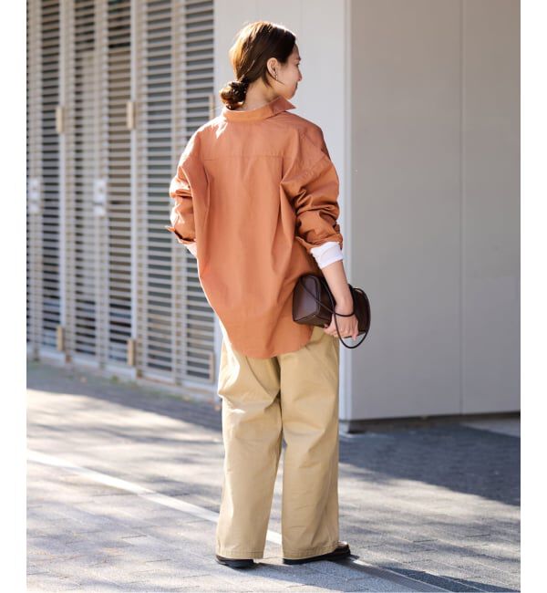 FRAMeWORK「≪追加予約≫コットンレギュラーカラーシャツ」|シャツ・ブラウス|