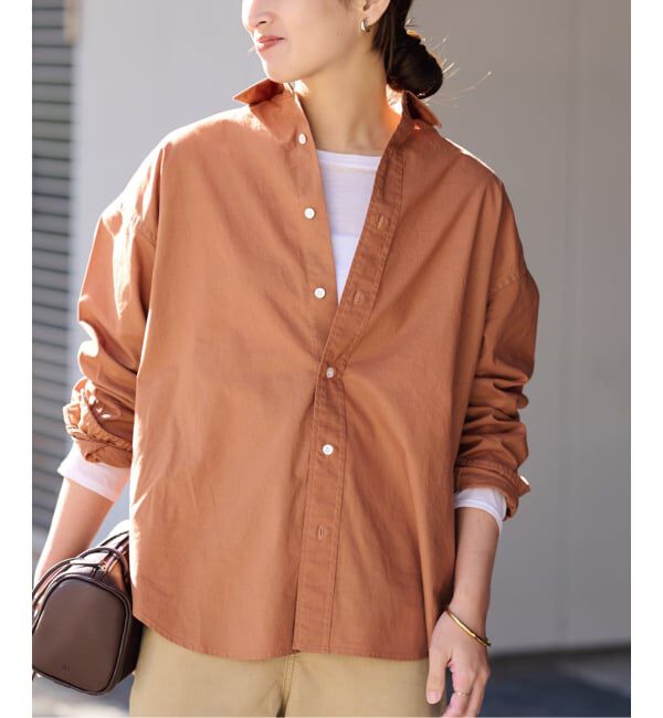 FRAMeWORK「≪追加予約≫コットンレギュラーカラーシャツ」|シャツ・ブラウス|