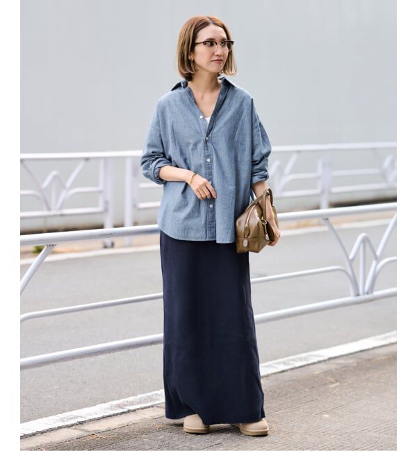 FRAMeWORK「≪追加予約≫ダンガリーシャツ」|シャツ・ブラウス|