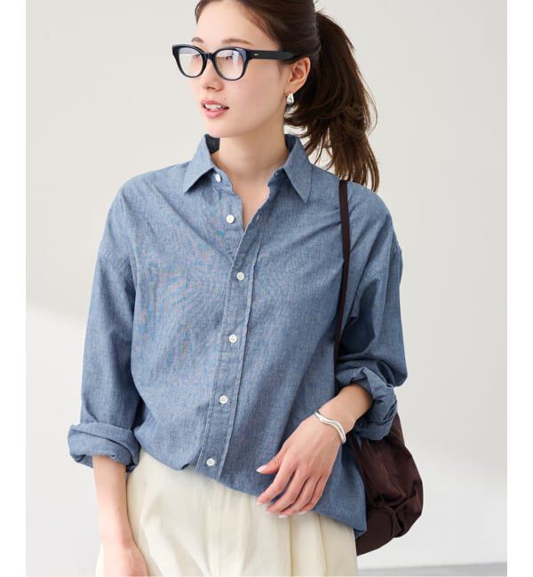 FRAMeWORK「≪追加予約≫ダンガリーシャツ」|シャツ・ブラウス|