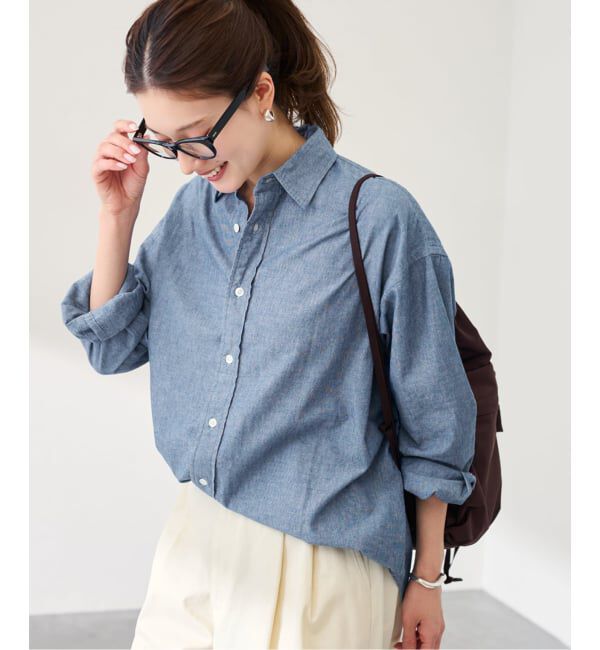 FRAMeWORK「≪追加予約≫ダンガリーシャツ」|シャツ・ブラウス|