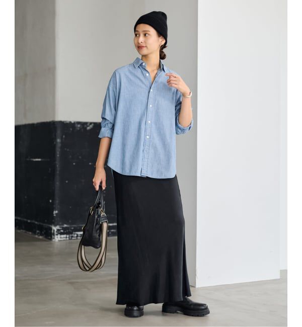 FRAMeWORK「≪追加予約≫ダンガリーシャツ」|シャツ・ブラウス|