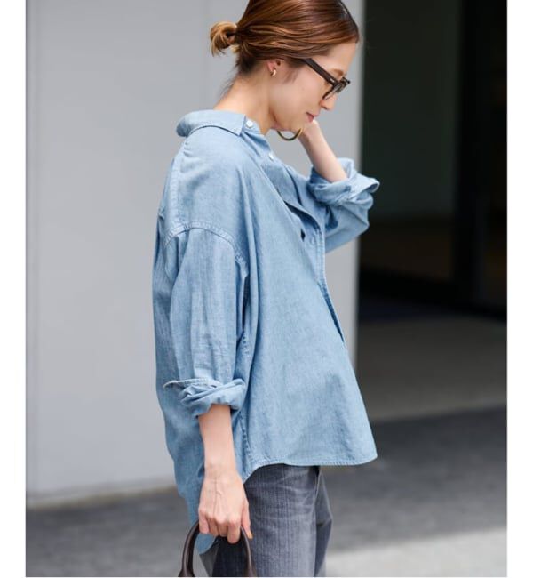 FRAMeWORK「≪追加予約≫ダンガリーシャツ」|シャツ・ブラウス|