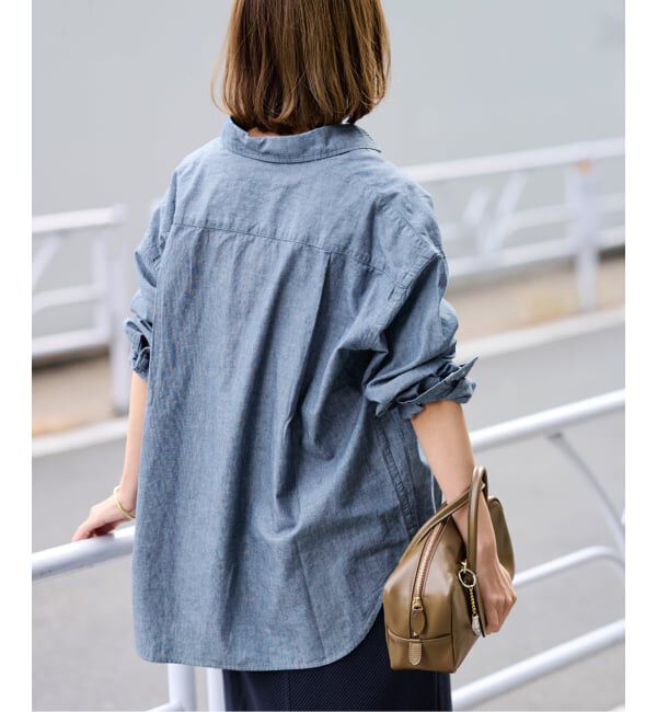 FRAMeWORK「≪追加予約≫ダンガリーシャツ」|シャツ・ブラウス|