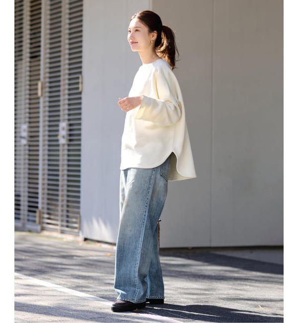 FRAMeWORK「≪予約≫DENIM DELIGHT DAYS/デニムデライトデイズ セルウィッチデニムワイドジーンズ」|デニム|