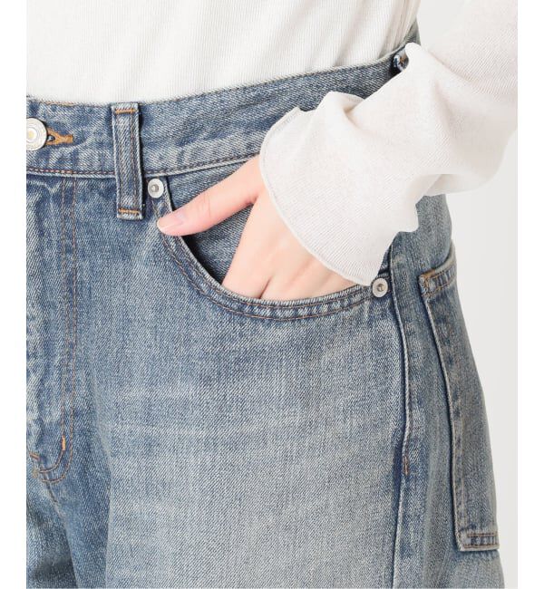 FRAMeWORK「≪予約≫DENIM DELIGHT DAYS/デニムデライトデイズ セルウィッチデニムワイドジーンズ」|デニム|