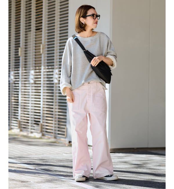 FRAMeWORK「≪予約≫ライトミリタリースラブベイカーパンツ」|カーゴ|