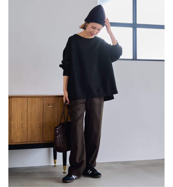 FRAMeWORK「≪一部カラーWEB限定 / 追加予約≫ボートネックワイドスウェット」|スウェット・ジャージ|