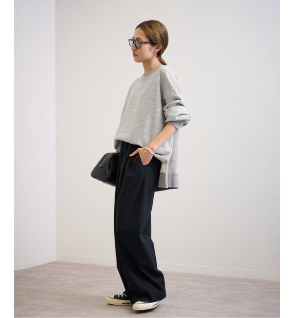 FRAMeWORK「≪一部カラーWEB限定 / 追加予約≫ボートネックワイドスウェット」|スウェット・ジャージ|