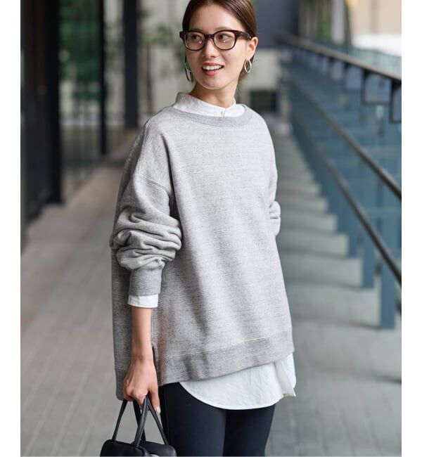 FRAMeWORK「≪一部カラーWEB限定 / 追加予約≫ボートネックワイドスウェット」|スウェット・ジャージ|