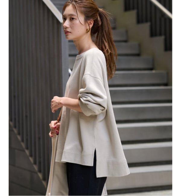 FRAMeWORK「≪一部カラーWEB限定 / 追加予約≫ボートネックワイドスウェット」|スウェット・ジャージ|