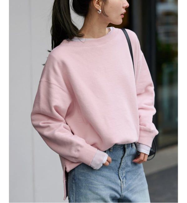 FRAMeWORK「≪一部カラーWEB限定 / 追加予約≫ボートネックワイドスウェット」|スウェット・ジャージ|