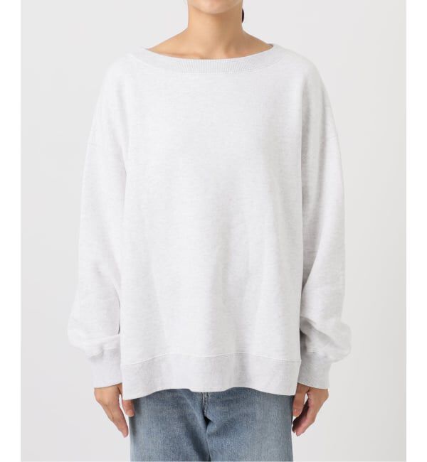 FRAMeWORK「≪一部カラーWEB限定 / 追加予約≫ボートネックワイドスウェット」|スウェット・ジャージ|