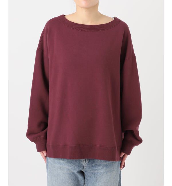 FRAMeWORK「≪一部カラーWEB限定 / 追加予約≫ボートネックワイドスウェット」|スウェット・ジャージ|
