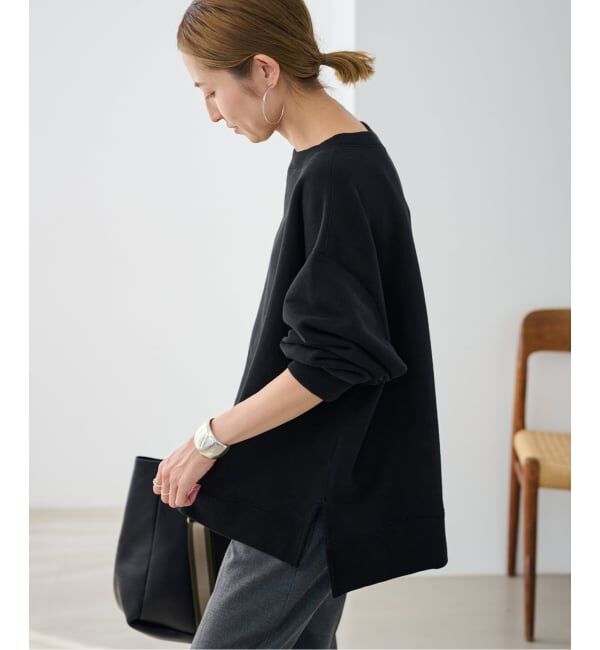 FRAMeWORK「≪一部カラーWEB限定 / 追加予約≫ボートネックワイドスウェット」|スウェット・ジャージ|