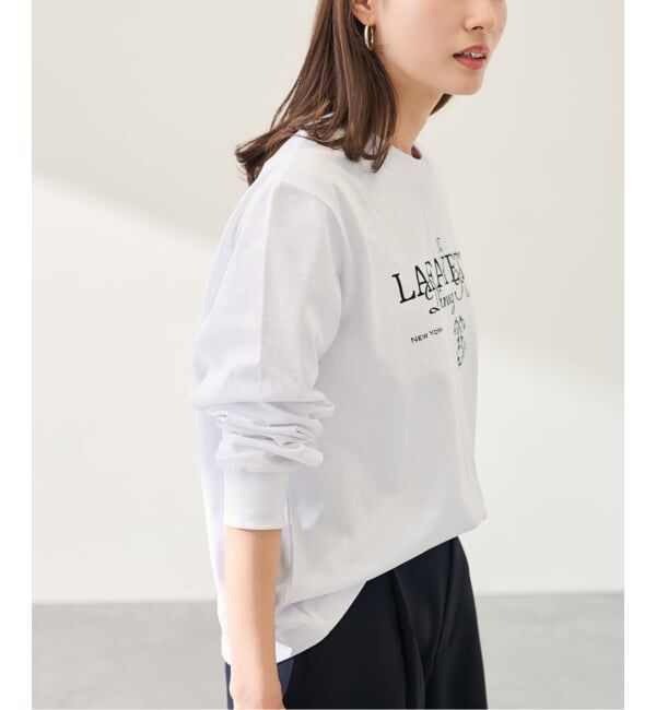 FRAMeWORK「≪予約≫GIFT SHOP 別注LOGO PRINT LONG SLEEVES」|Tシャツ・カットソー|