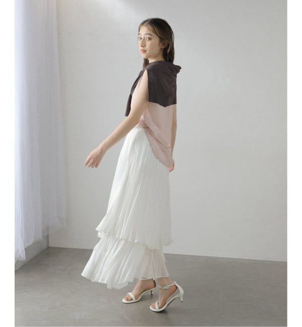  「《追加》【洗える】シアートリコットタンクトップ」|Tシャツ・カットソー|