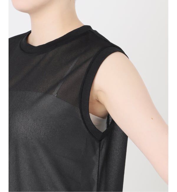  「《追加》【洗える】シアートリコットタンクトップ」|Tシャツ・カットソー|