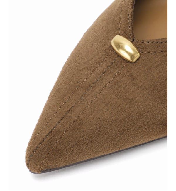  「《追加》3cmVカットメタルパンプス」|パンプス|