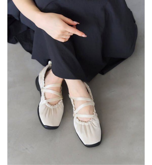  「《追加予約》Lエラスティックスニーカー」|スニーカー|