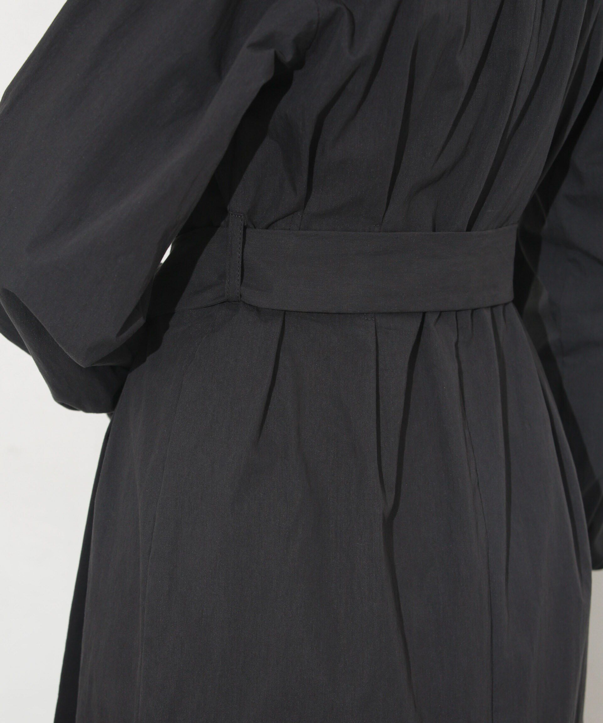 nano･universe「ベルト付きコクーンワンピース」|ワンピース|