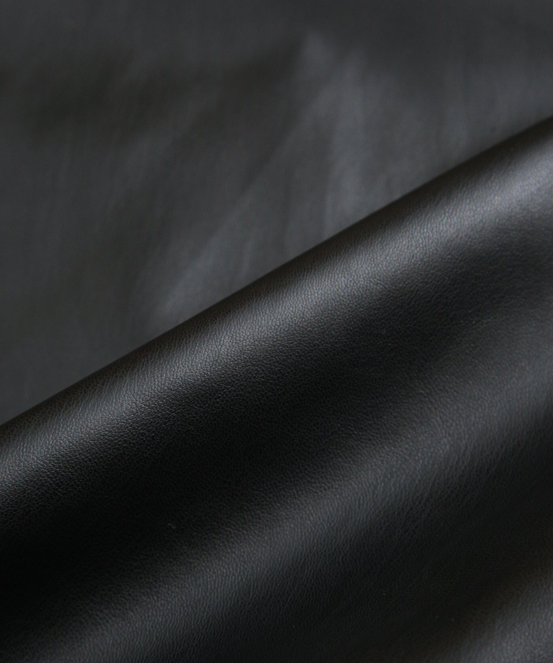 nano･universe「フェイクレザートラックパンツ(セットアップ可)」|チノ|