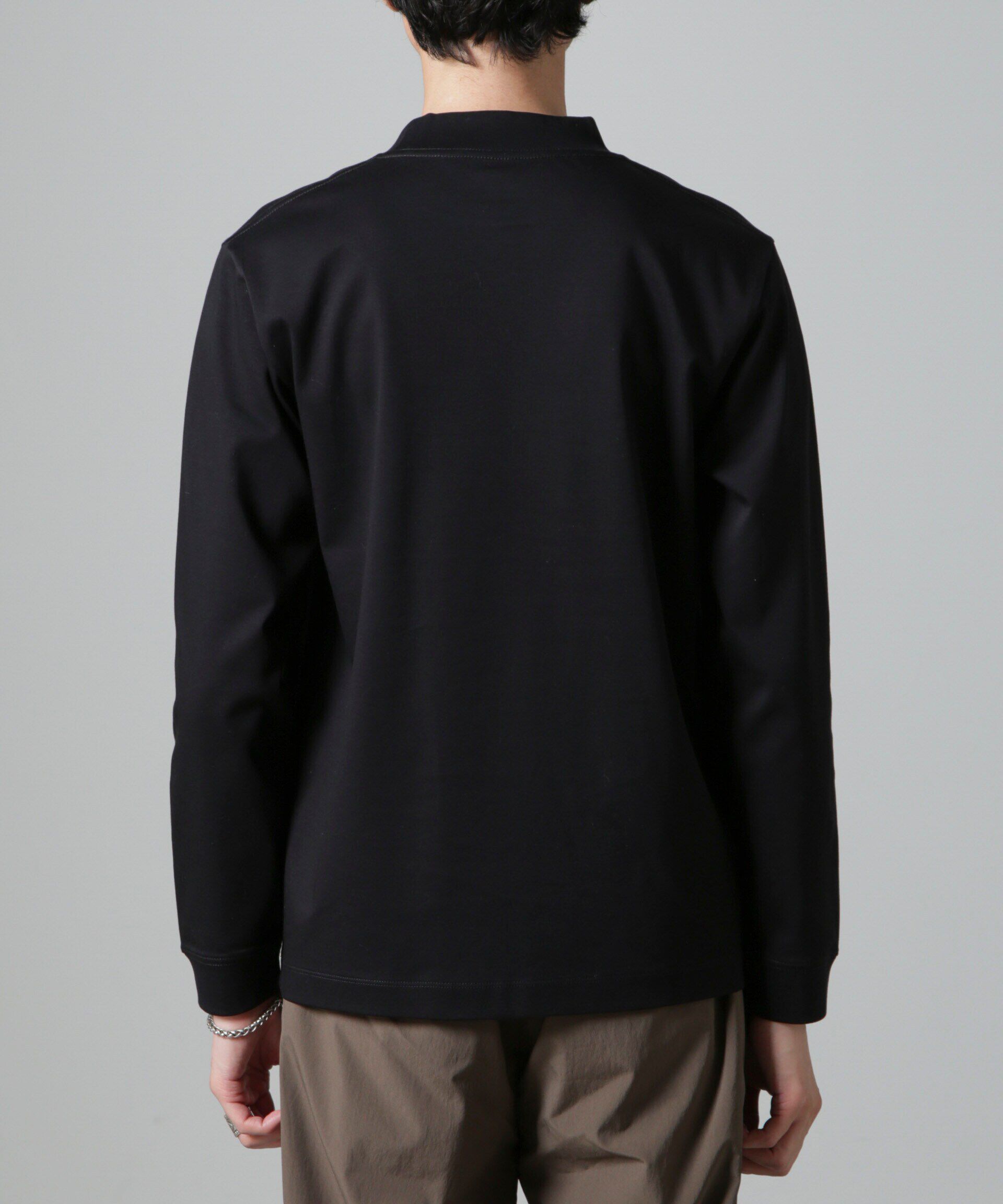 nano･universe「アンチスメルモックネックTシャツ 長袖」|Tシャツ・カットソー|