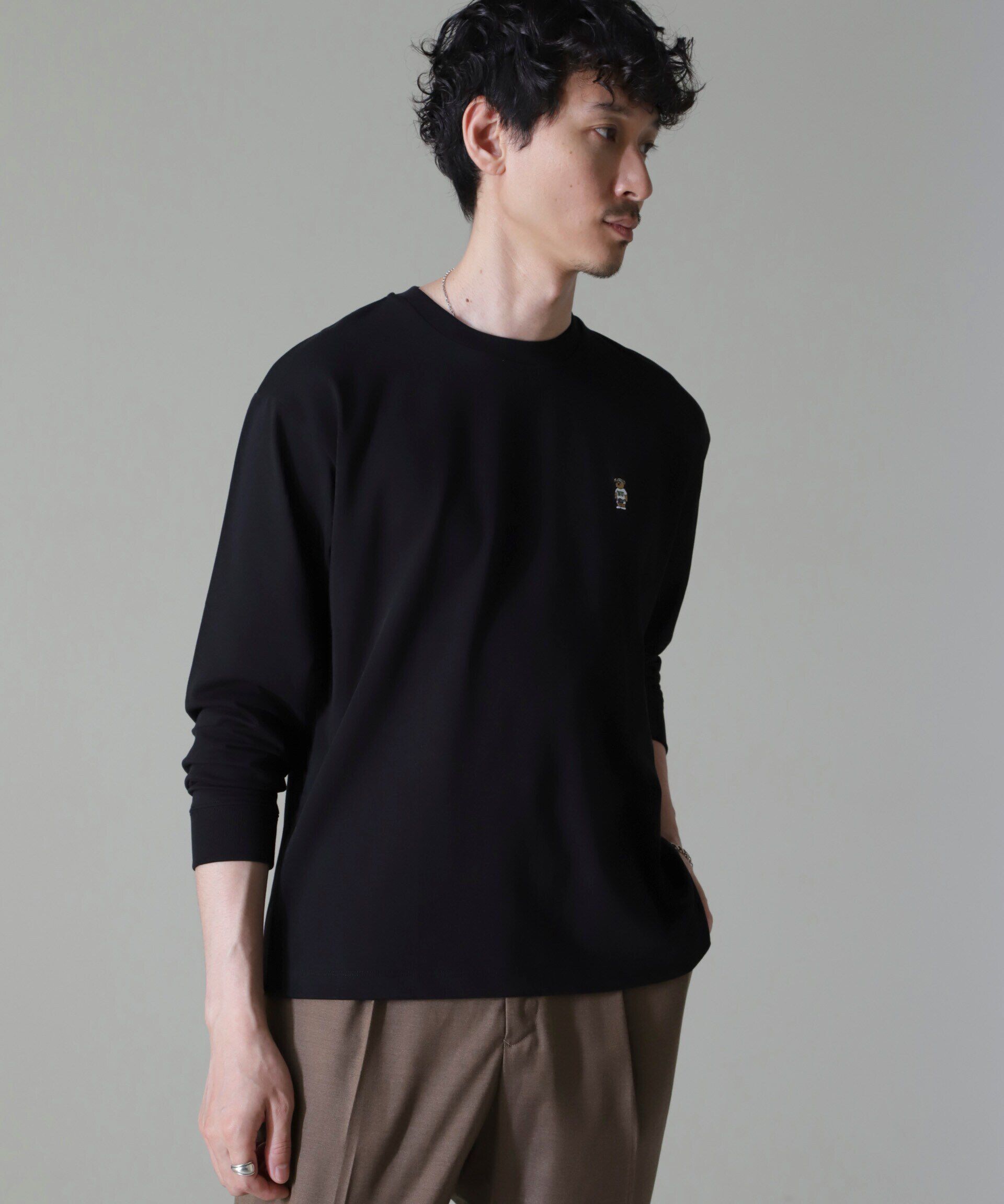 nano･universe「ナノベア Tシャツ 長袖」|Tシャツ・カットソー|