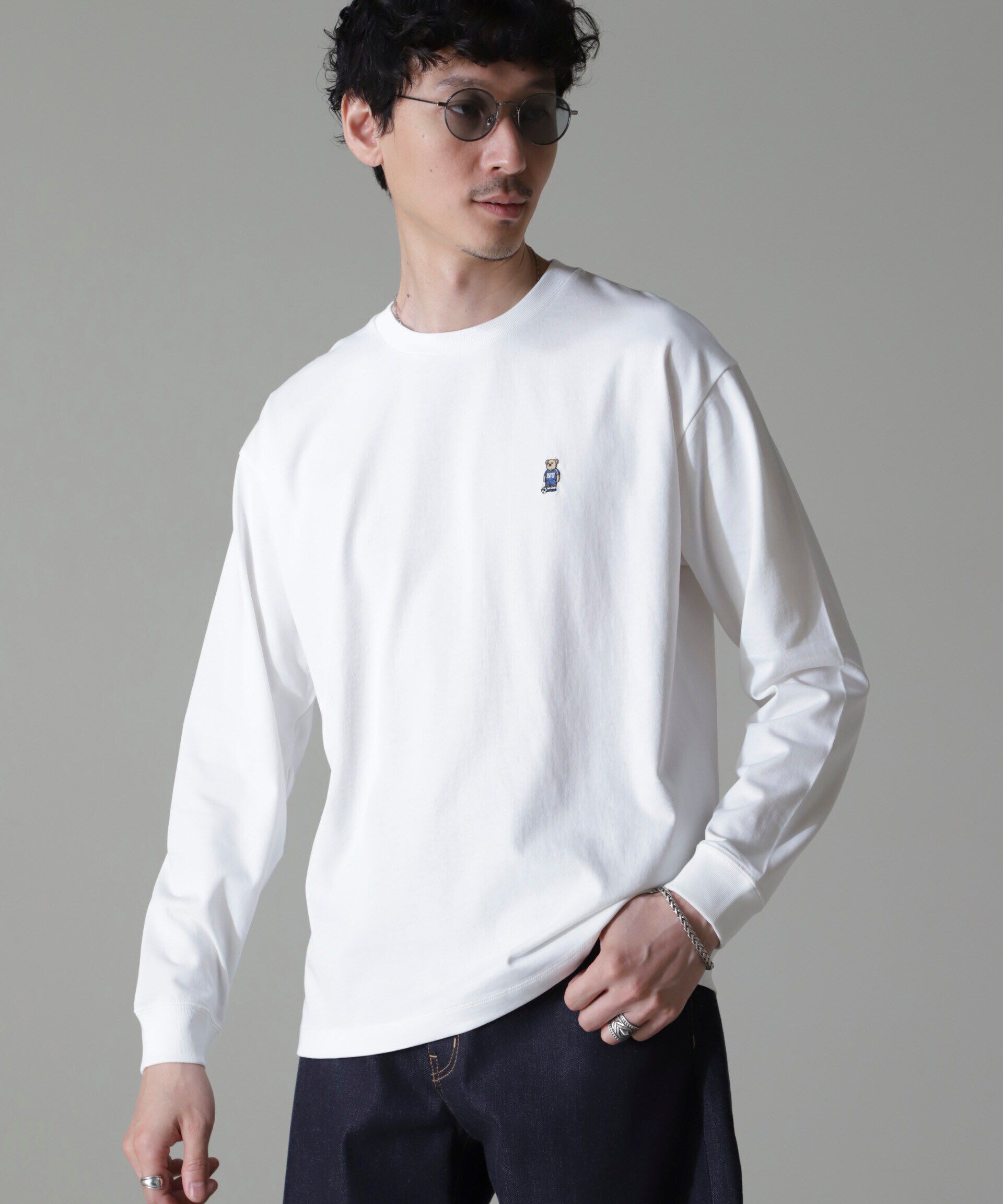 nano･universe「ナノベア Tシャツ 長袖」|Tシャツ・カットソー|