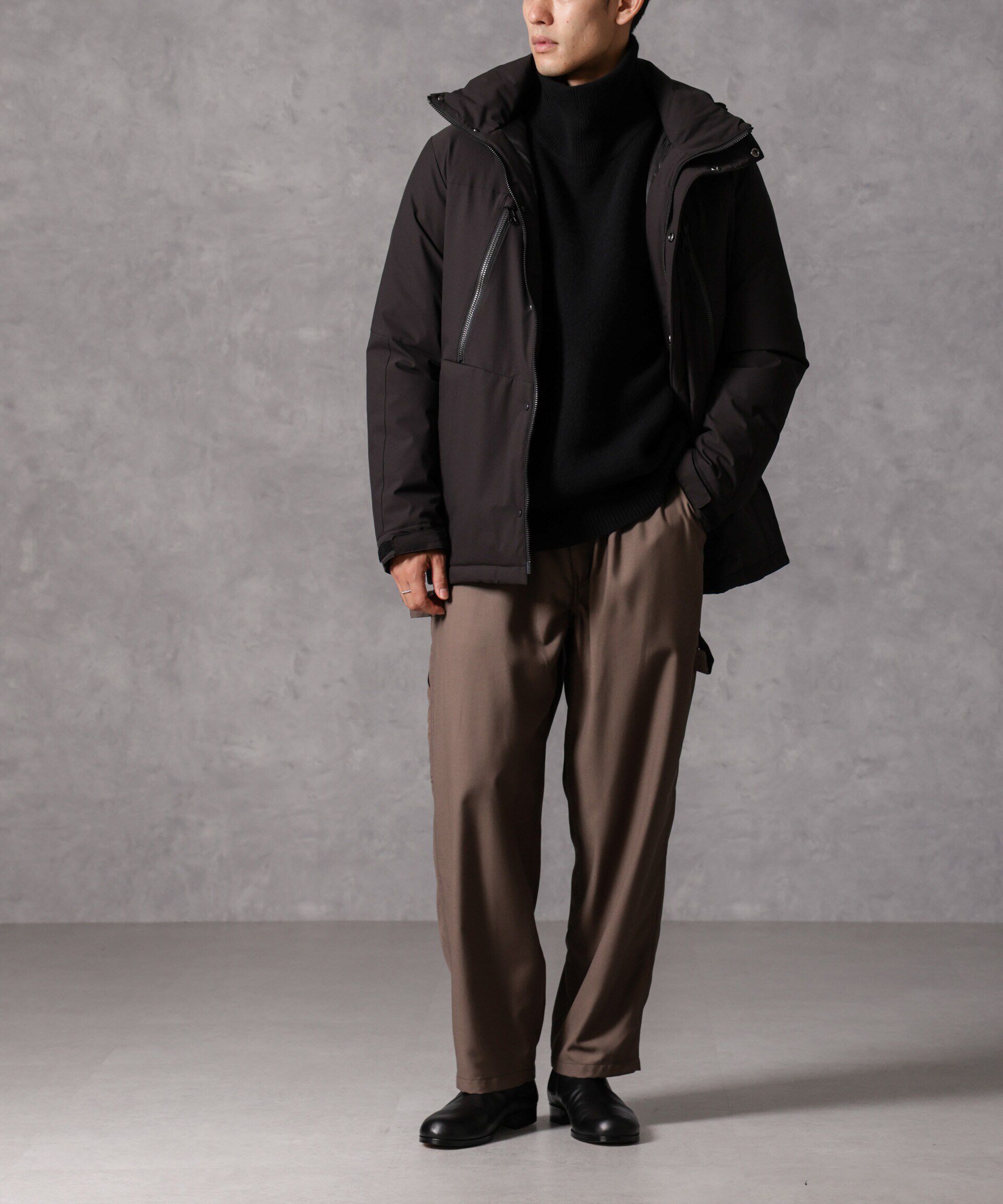 nano･universe「｢西川ダウン(R)｣フードデタッチャブルMATSUMIダウン」|ダウン|