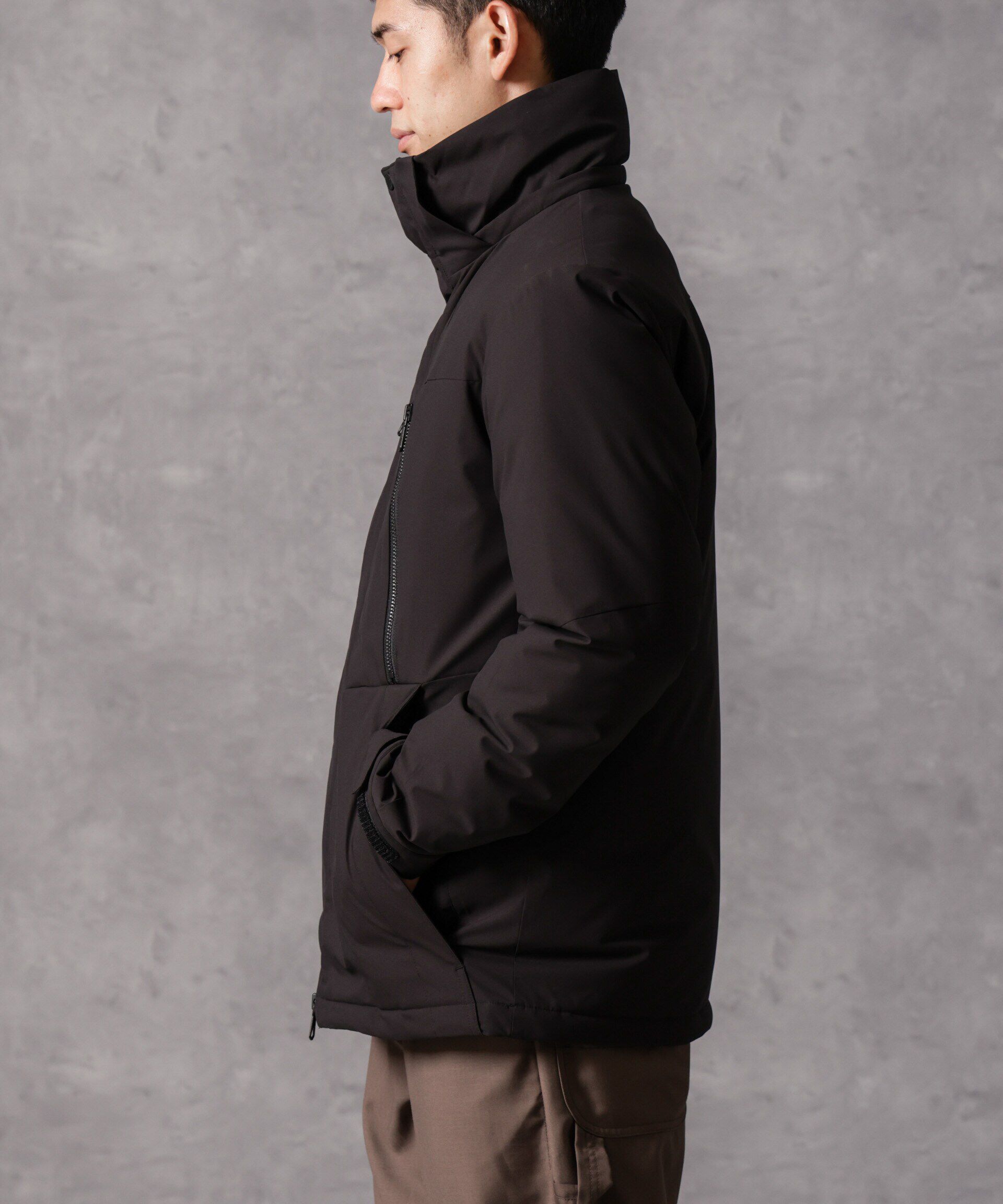 nano･universe「｢西川ダウン(R)｣フードデタッチャブルMATSUMIダウン」|ダウン|