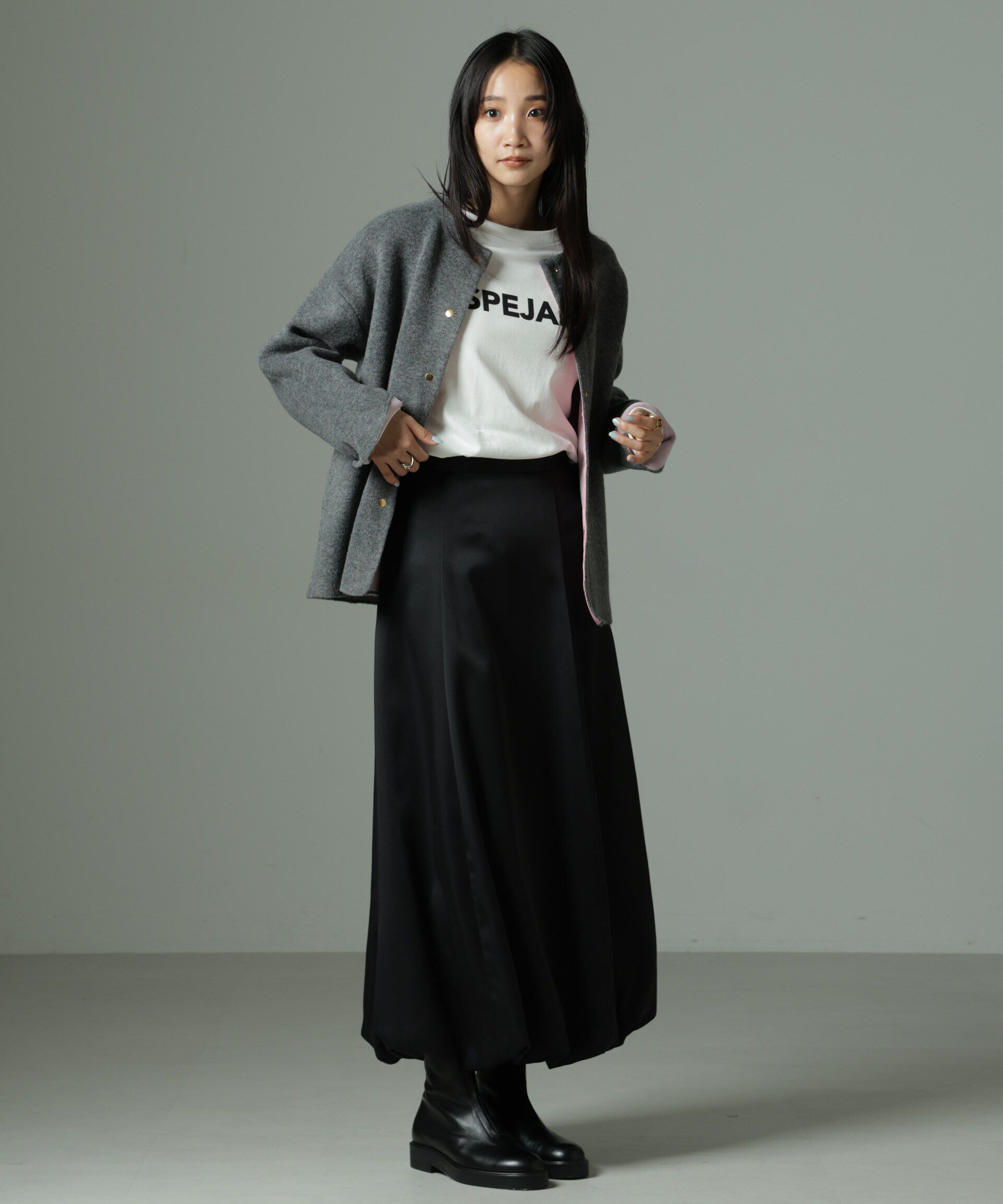 nano･universe「ダブルフェイスカーディガン」|ニット・セーター|