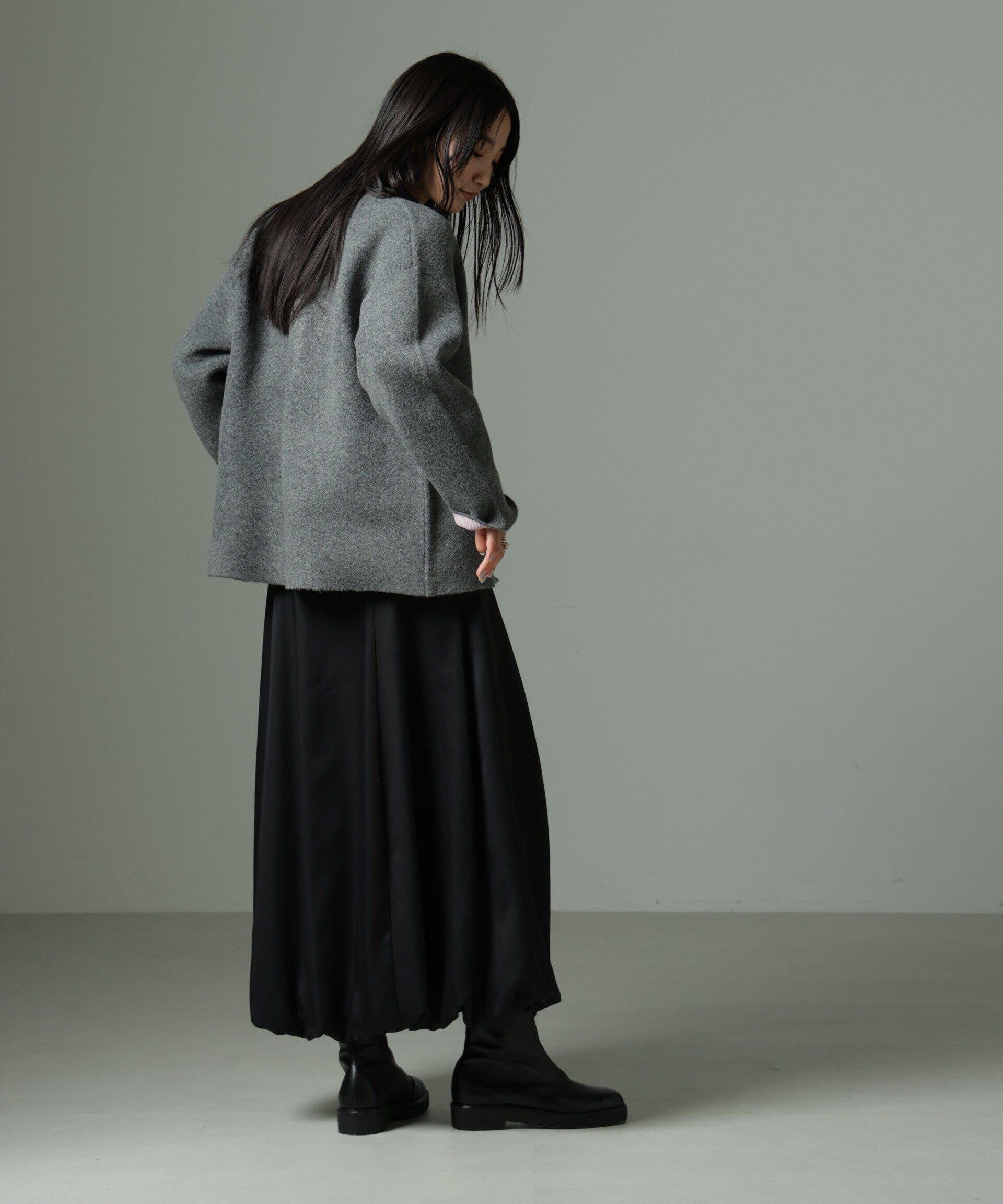 nano･universe「ダブルフェイスカーディガン」|ニット・セーター|