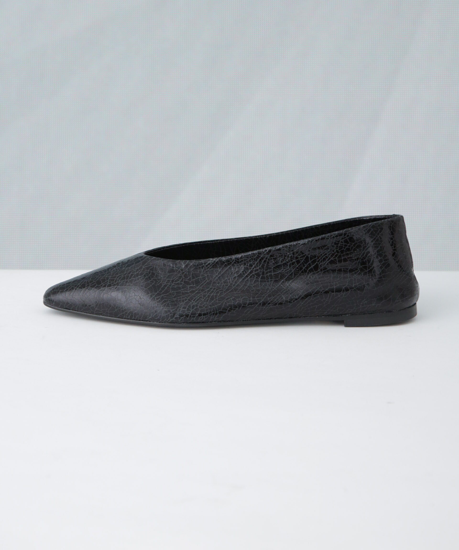 nano･universe「Azur/ポインテッドフラットパンプス」|ビジネス・ドレスシューズ|