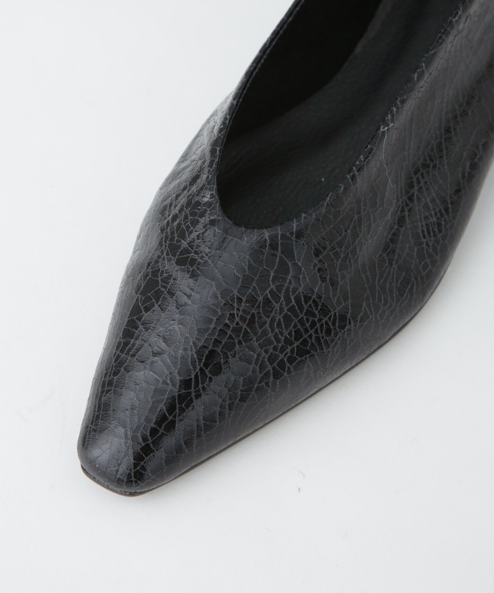 nano･universe「Azur/ポインテッドフラットパンプス」|ビジネス・ドレスシューズ|