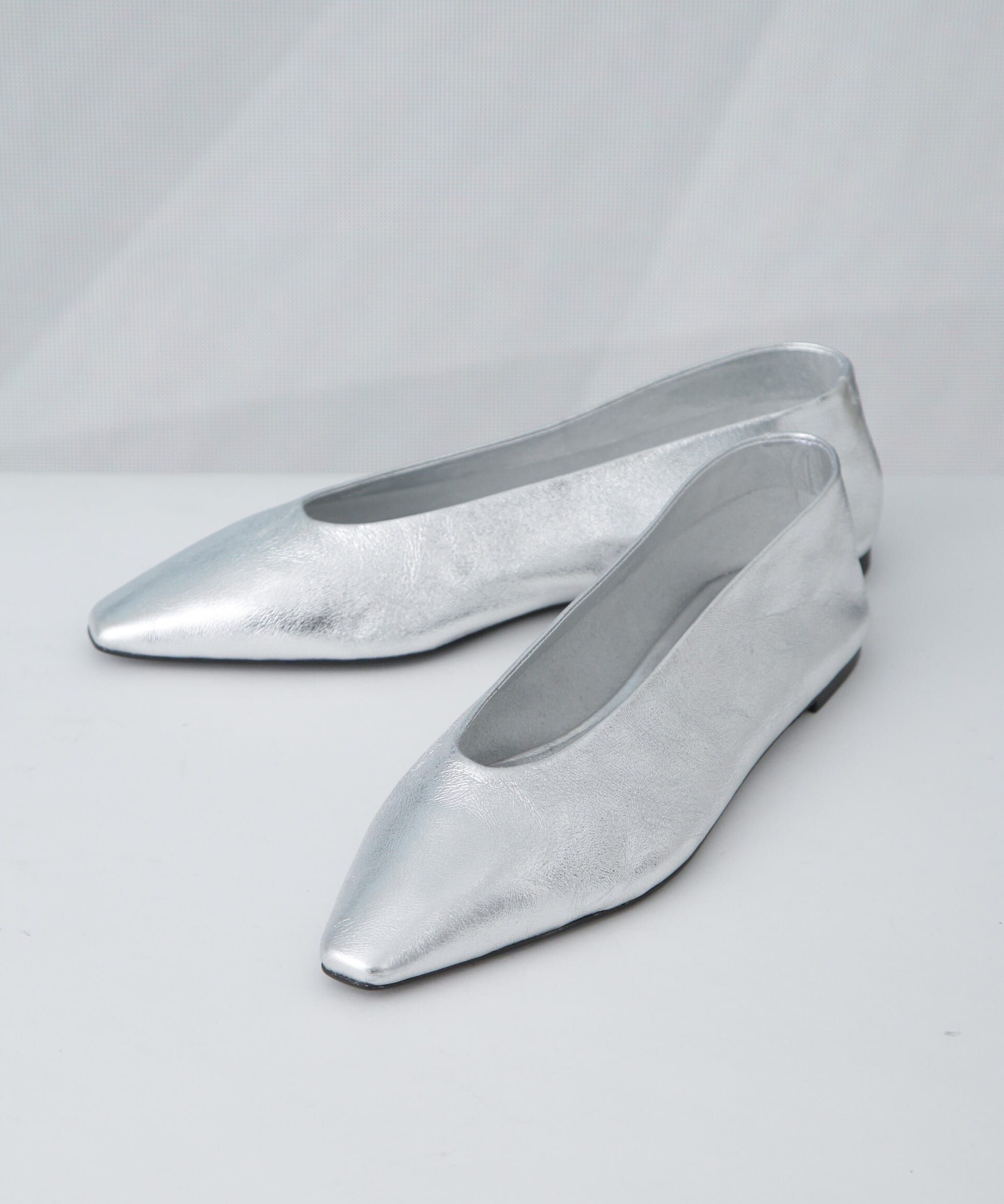 nano･universe「Azur/ポインテッドフラットパンプス」|ビジネス・ドレスシューズ|