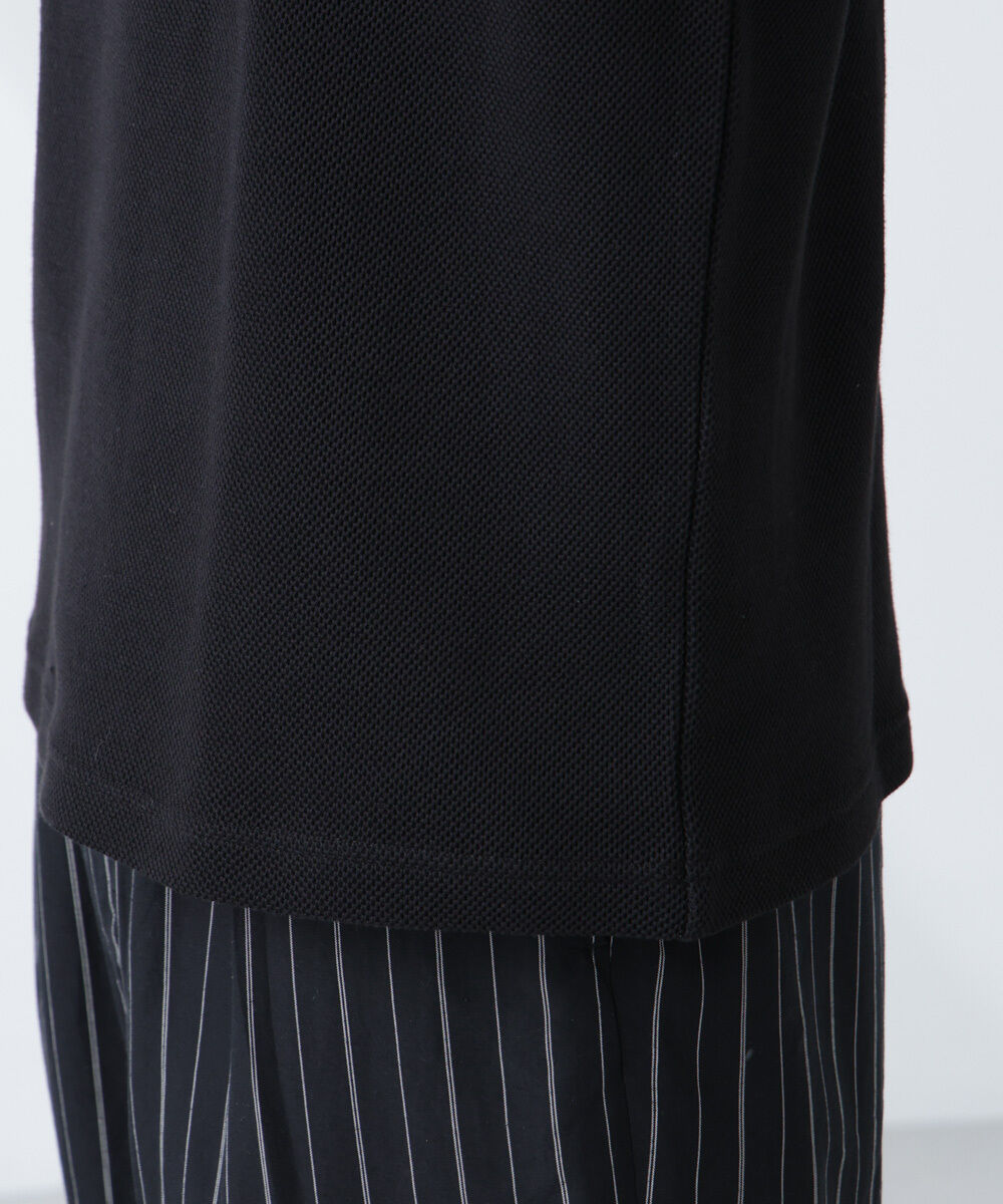 nano･universe「変形ハニカムジャガードフットボールTシャツ」|Tシャツ・カットソー|