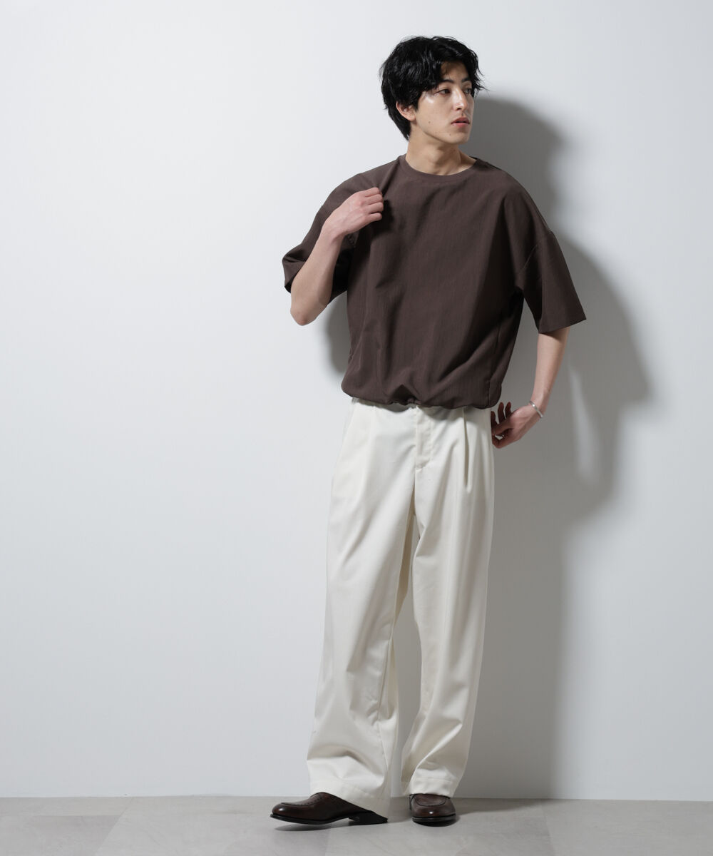 nano･universe「セオアルファ プルオーバーシャツ」|シャツ・ブラウス|