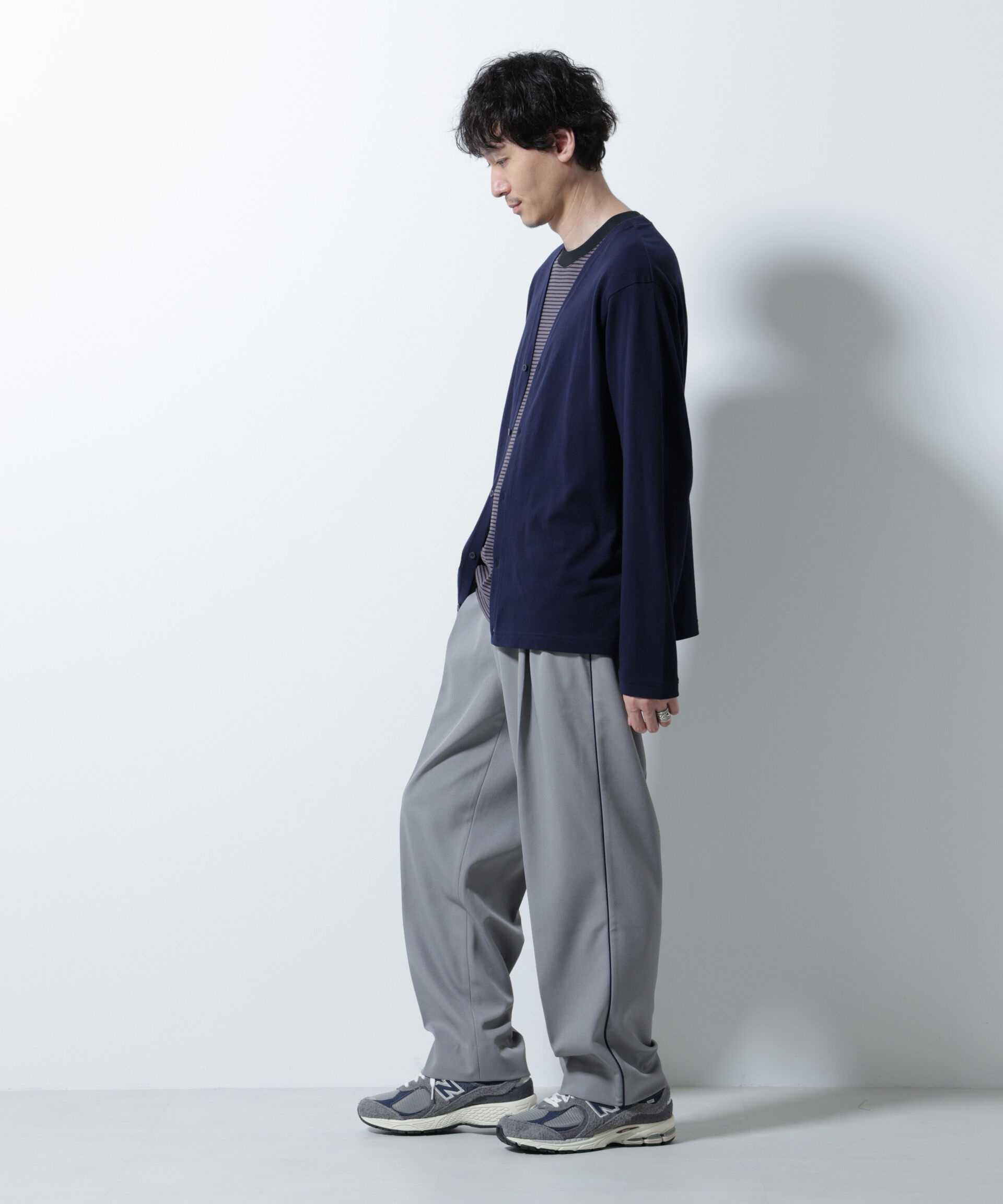 nano･universe「エアパッセージ ジャージーカーディガン」|Tシャツ・カットソー|