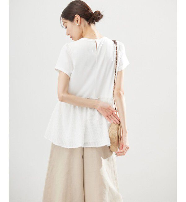 組曲「華感フレア カットソー」|Tシャツ・カットソー|