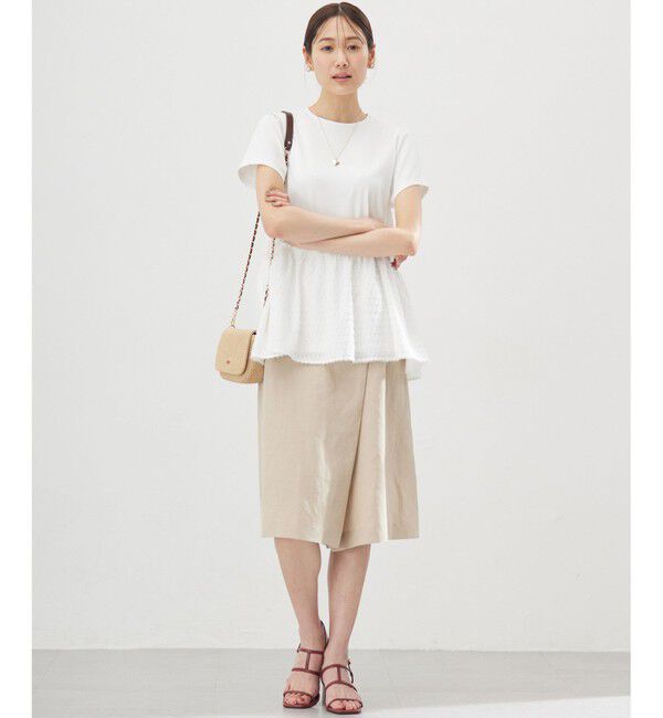 組曲「華感フレア カットソー」|Tシャツ・カットソー|