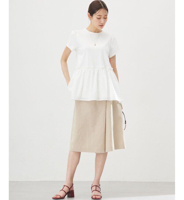 組曲「華感フレア カットソー」|Tシャツ・カットソー|