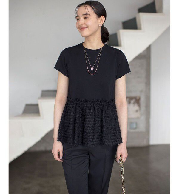 組曲「華感フレア カットソー」|Tシャツ・カットソー|