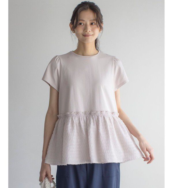 組曲「華感フレア カットソー」|Tシャツ・カットソー|