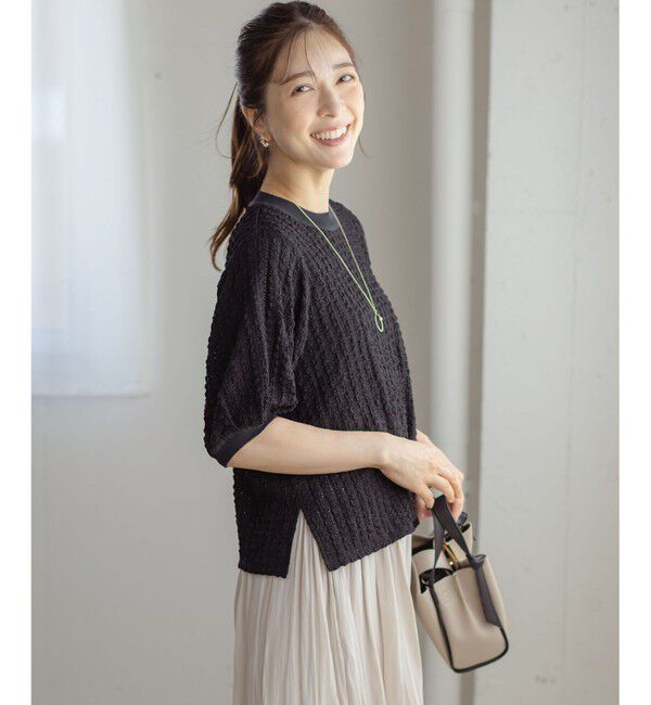 組曲「レーシージャージーニットライク カットソー」|Tシャツ・カットソー|