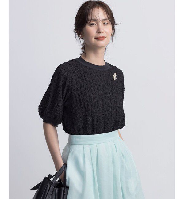 組曲「レーシージャージーニットライク カットソー」|Tシャツ・カットソー|