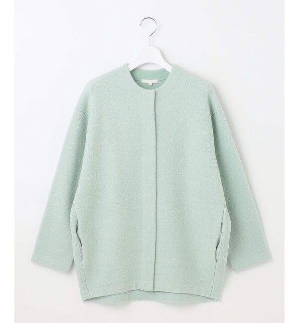 自由区「【洗える】ブークレーニット アウター」|カーディガン|