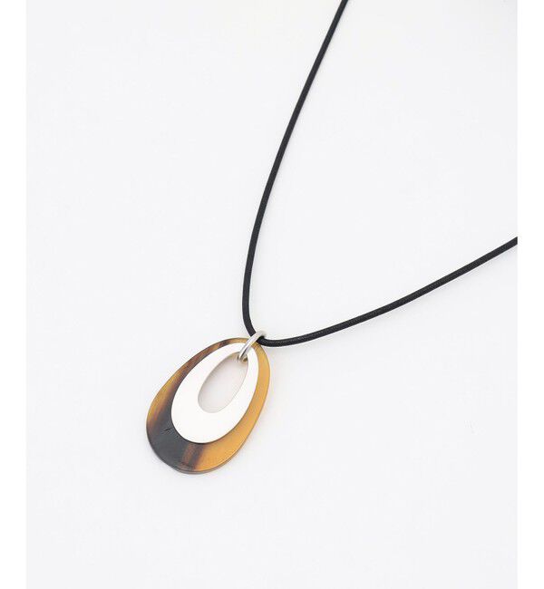 自由区「バッファローオーバルコード ネックレス」|ネックレス|シルバー